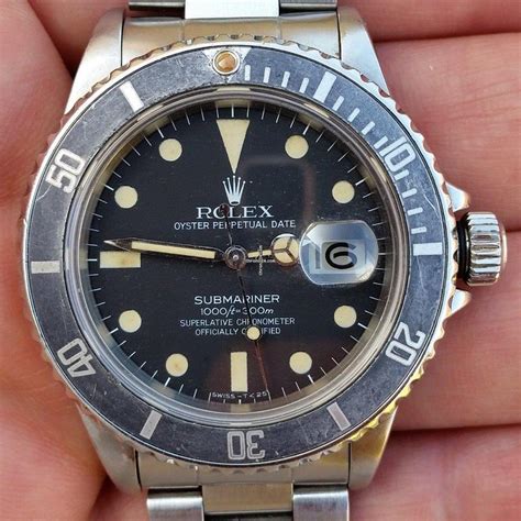 rolex submariner faded dial|genuine rolex submariner bezel insert.